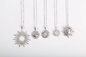 Simple Sun God Pendant Necklace Fashion Sun God Photo Locket Jewelry