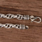 Handmade S925 Chunky Chain Link Bracelet Mens Antique