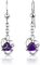 Women'S Necklace 925 Sterling Silver Jewelry Set Earrings Pendant Rhodium