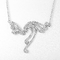 Mens 925 Sterling Silver Necklaces 4.82g Antler Rope Chain
