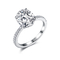 AAA 925 Silver Moissanite Rings Wedding Rings Fancy Noble For Ladies Girls